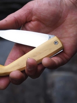 COUTEAU ARIEGEOIS / manche en buis