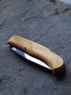 COUTEAU POMPE ARRIERE / manche en buis