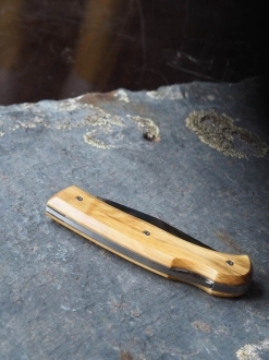 COUTEAU POMPE ARRIERE / manche en buis