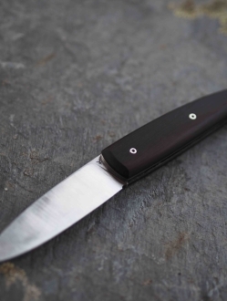 COUTEAU CAPUCIN ARIEGEOIS / manche en buis torrefié